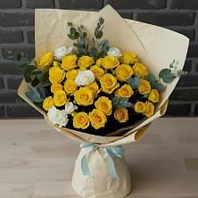 Букет цветов из:  Розы в Нижней Пойме