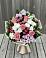 Букет цветов из: Альстромерии, Гвоздики, Розы и Хризантемы в Нижней Пойме