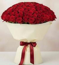Букет 101 Красная роза Милано #REPLACE_PRED# Нижней Пойме
