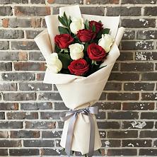 Букет цветов из:  Розы в Нижней Пойме