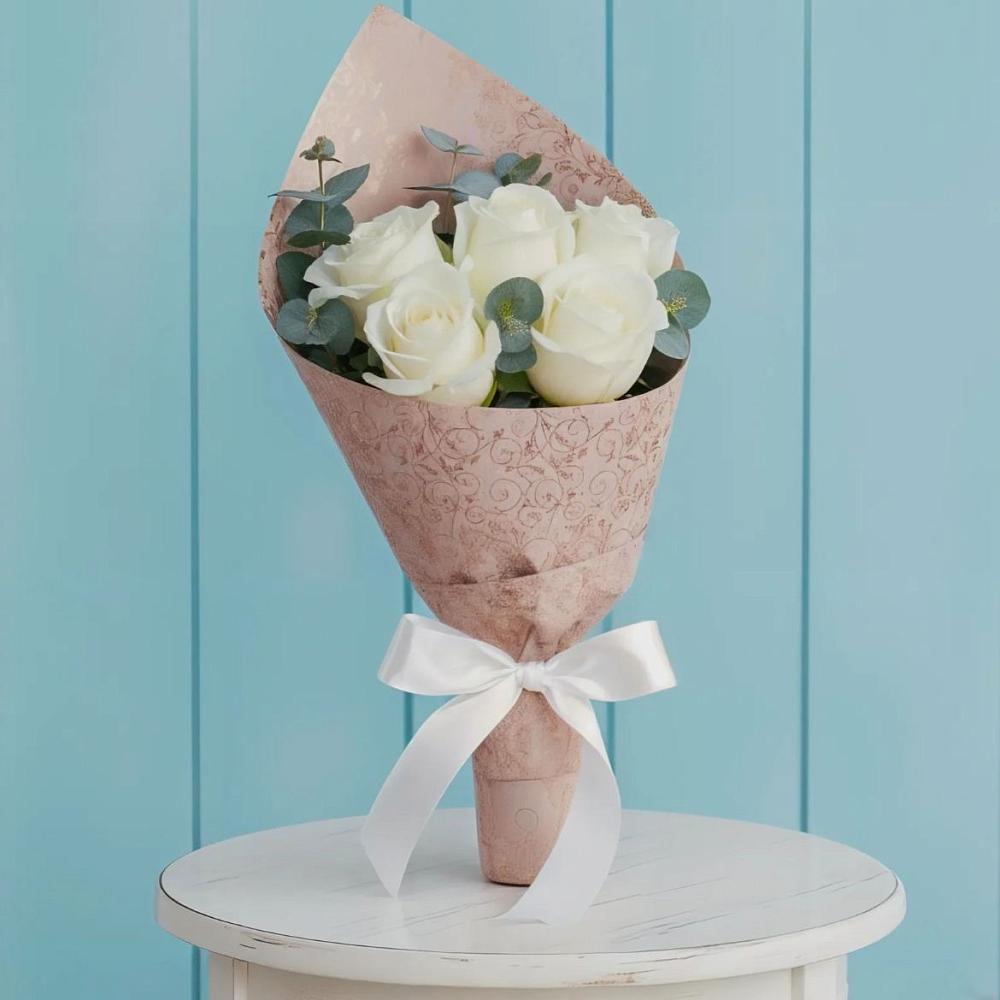 Букет цветов из: Розы в Нижней Пойме