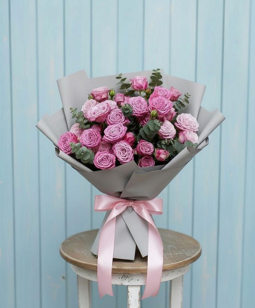 Букет цветов из: Розы в Нижней Пойме