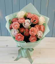 Букет цветов из:  Розы в Нижней Пойме
