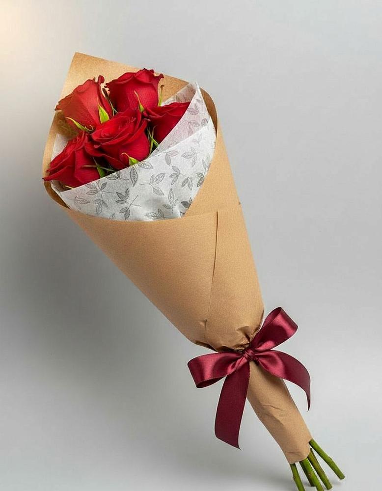 Букет цветов из: Розы в Нижней Пойме