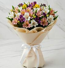 Букет цветов из:  Альстромерии в Нижней Пойме