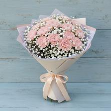 Букет цветов из:  Гвоздики в Нижней Пойме