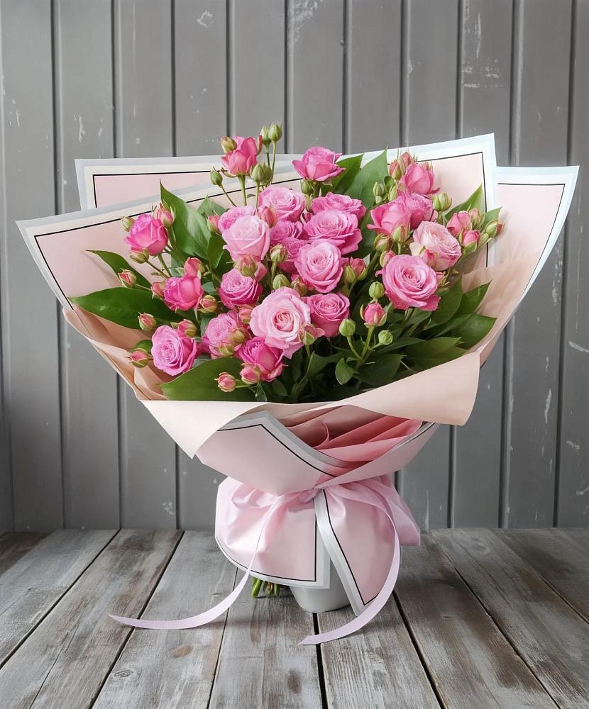 Букет Розовый кустик в Нижней Пойме