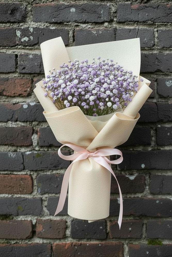 Букет цветов из: Гипсофила в Нижней Пойме