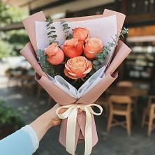 Букет цветов из:  Розы в Нижней Пойме