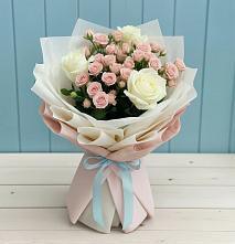 Букет цветов из:  Розы в Нижней Пойме