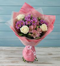 Букет цветов из:  Герберы в Нижней Пойме