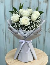 Букет цветов из:  Розы в Нижней Пойме