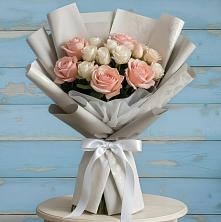 Букет цветов из:  Розы в Нижней Пойме