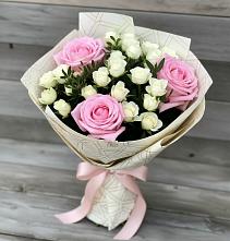 Букет цветов из:  Розы в Нижней Пойме