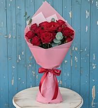 Букет цветов из:  Розы в Нижней Пойме