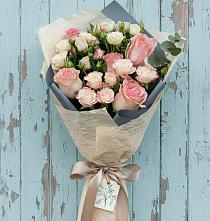 Букет цветов из:  Розы в Нижней Пойме