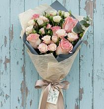 Букет цветов из:  Розы в Нижней Пойме