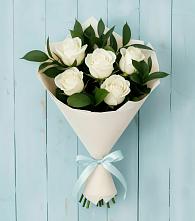 Букет цветов из:  Розы в Нижней Пойме