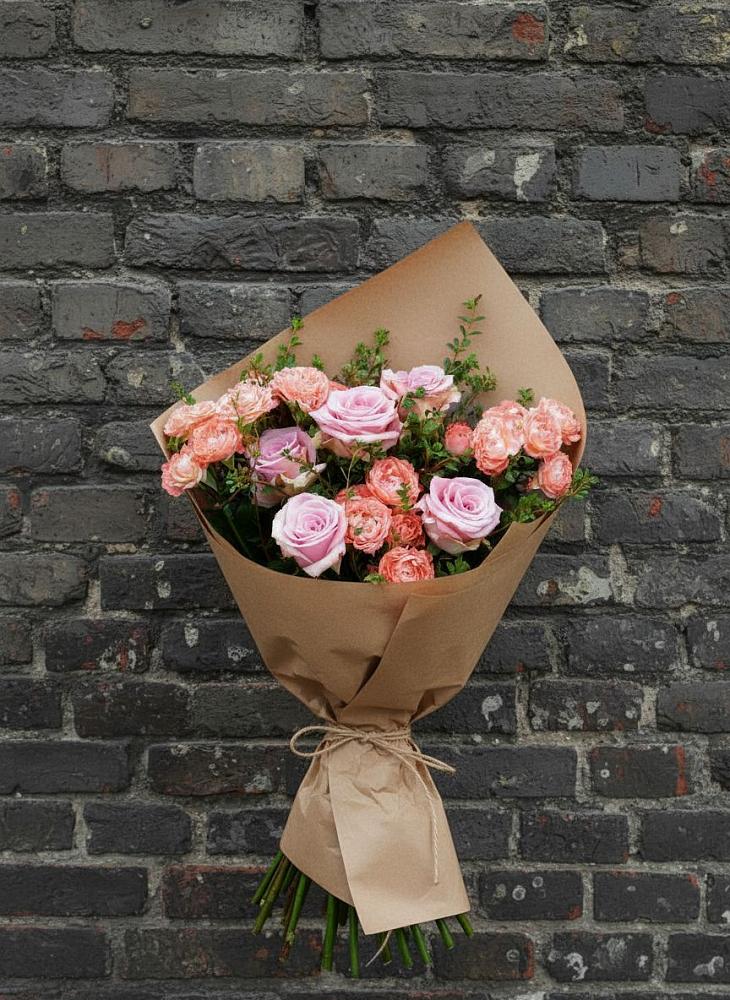 Букет цветов из: Розы в Нижней Пойме