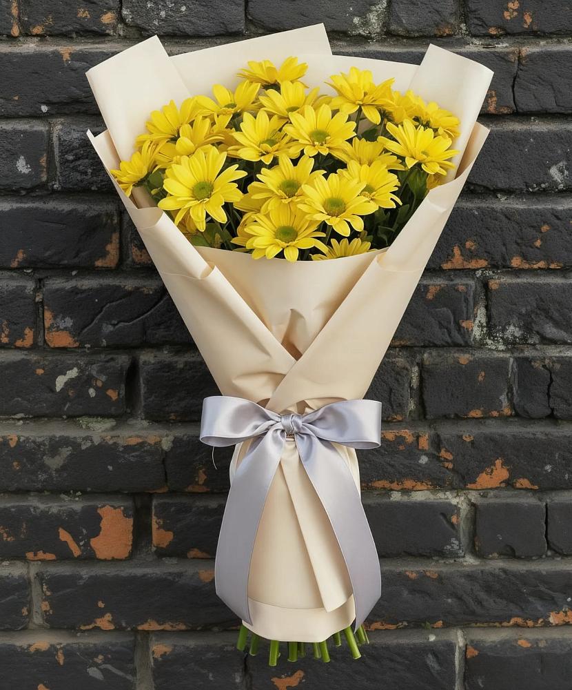 Букет цветов из: Хризантемы в Нижней Пойме