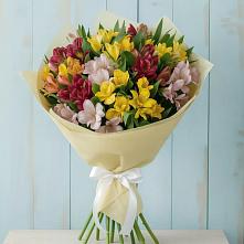 Букет цветов из:  Альстромерии в Нижней Пойме