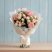 Букет цветов из:  Розы в Нижней Пойме
