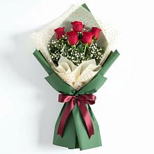 Букет цветов из:  Розы в Нижней Пойме