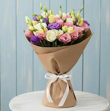 Букет цветов из:  Лизиантусы в Нижней Пойме